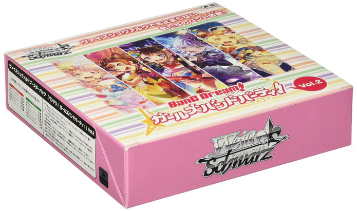 Weiss Schwarz Booster Pack: Bang Dream! Girls Band Party! Vol.2 Box Card Box