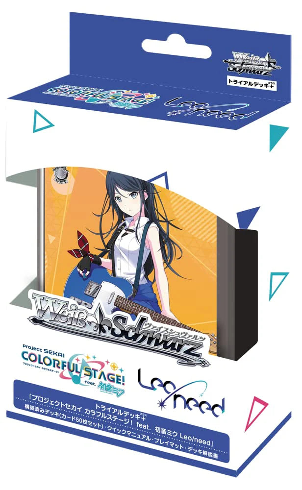 Project Sekai Colorful Stage! Hatsune Miku Leo/Need Weiss Schwarz Trial Deck Plus