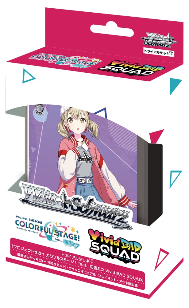 Weiss Schwarz Trial Deck Project Sekai Colorful Stage Feat Hatsune Miku Vivid Bad Squad