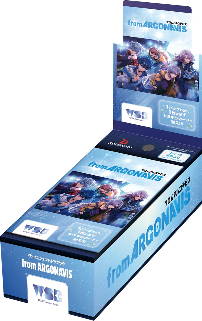 Weiss Schwarzblau Bushiroad Booster Pack Argonavis Box
