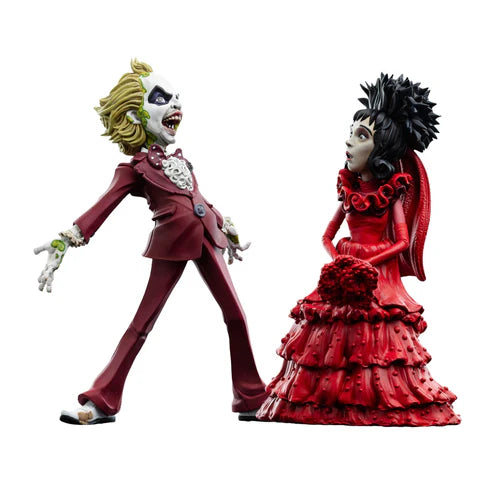Beetlejuice & Lydia Twin Pack Mini Epics Vinyl Statue