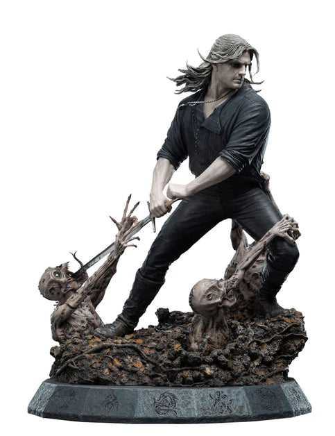 The Witcher Geralt the White Wolf 1/4 Statue