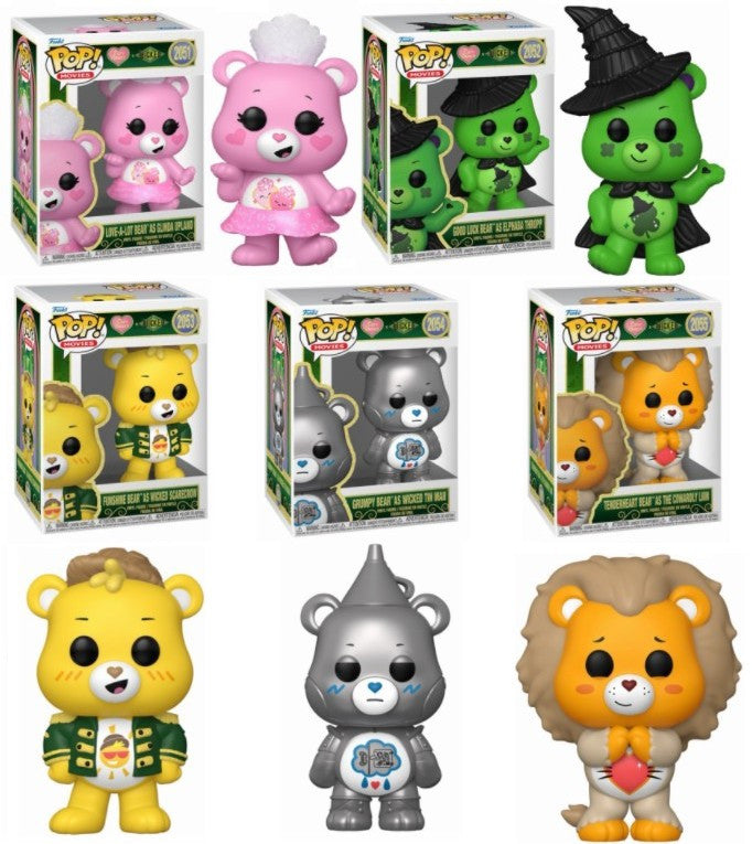 Pop! Set 5 Wicked x Care Bears