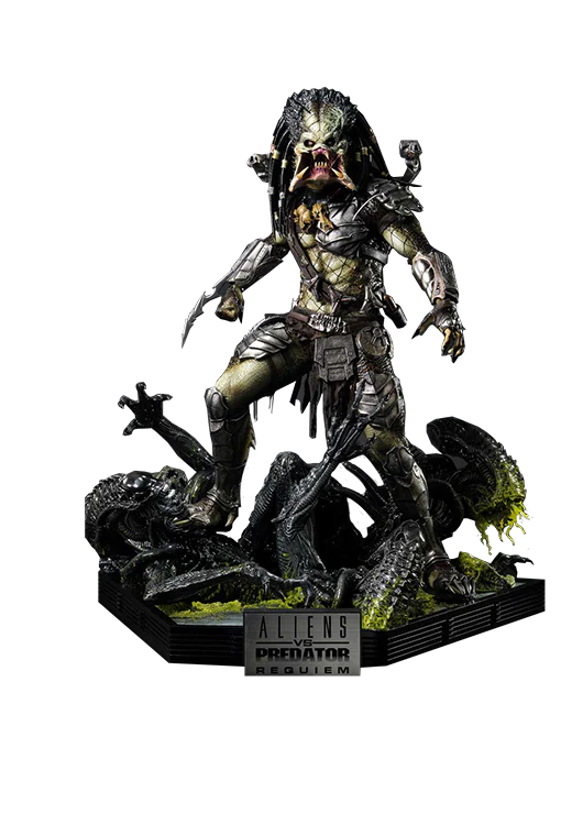 PRIME 1 STUDIO REAL ELITE MASTERLINE ALIENS VS PREDATOR REQUIEM WOLF PREDATOR