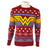 DC Comics Wonder Woman Logo Star Knitted Sweatshirt