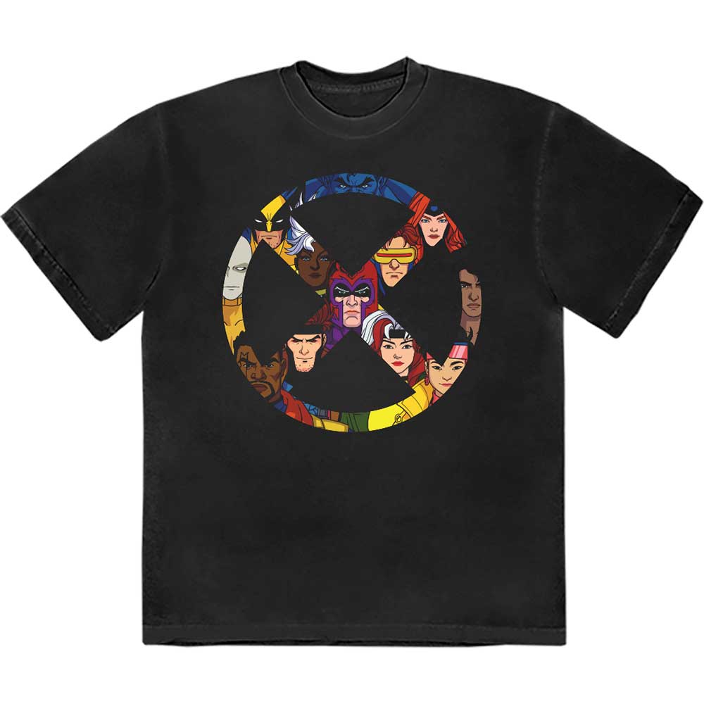 MARVEL COMICS X-MEN 97 X BADGE T-SHIRT