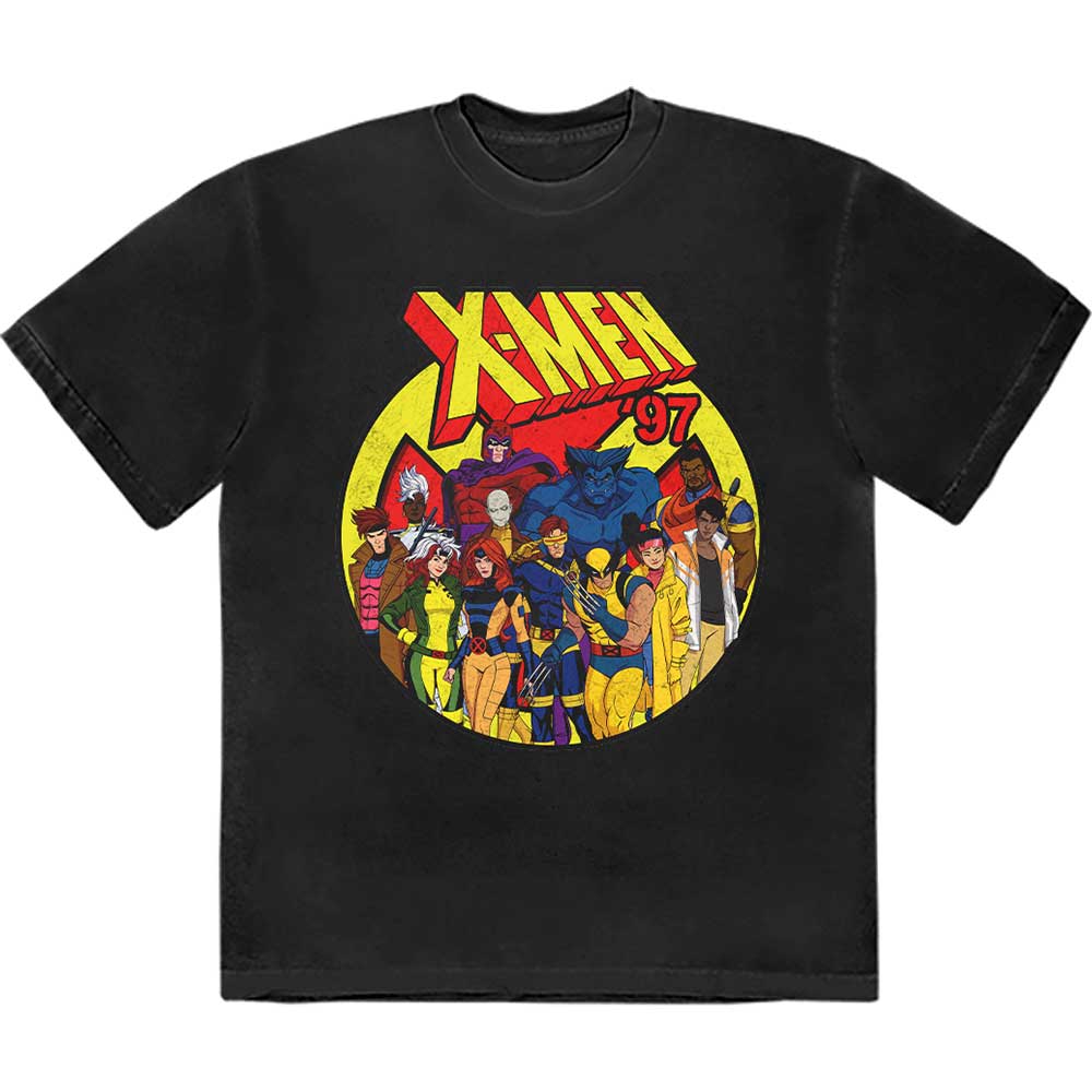 MARVEL COMICS  X-MEN 97 ASSEMBLE CIRCLE T-SHIRT