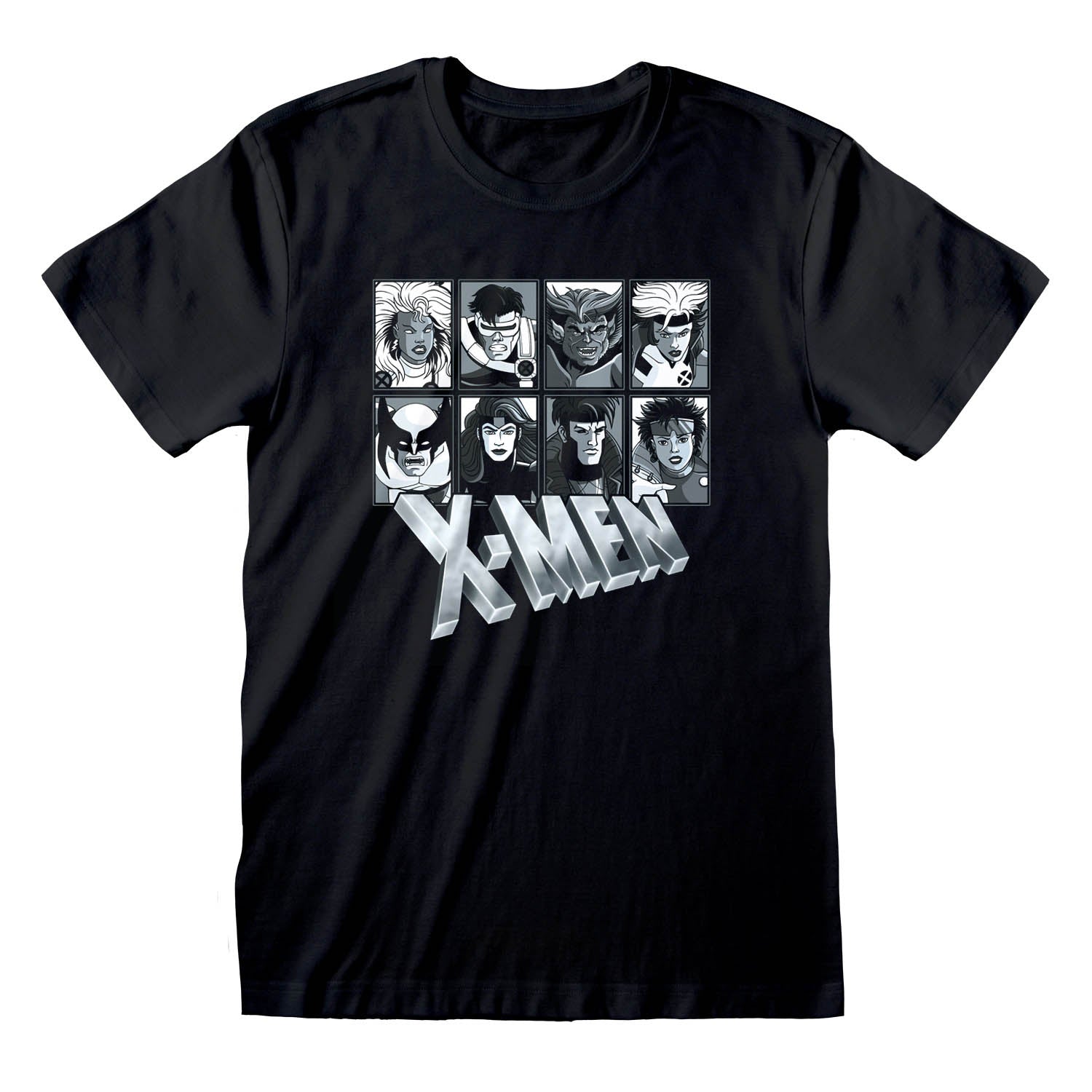 Marvel Comics X-Men Greyscale T-Shirt