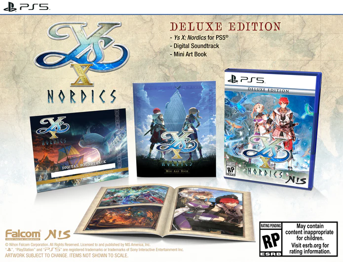 YS X: NORDICS DELUXE EDITION PlayStation 5