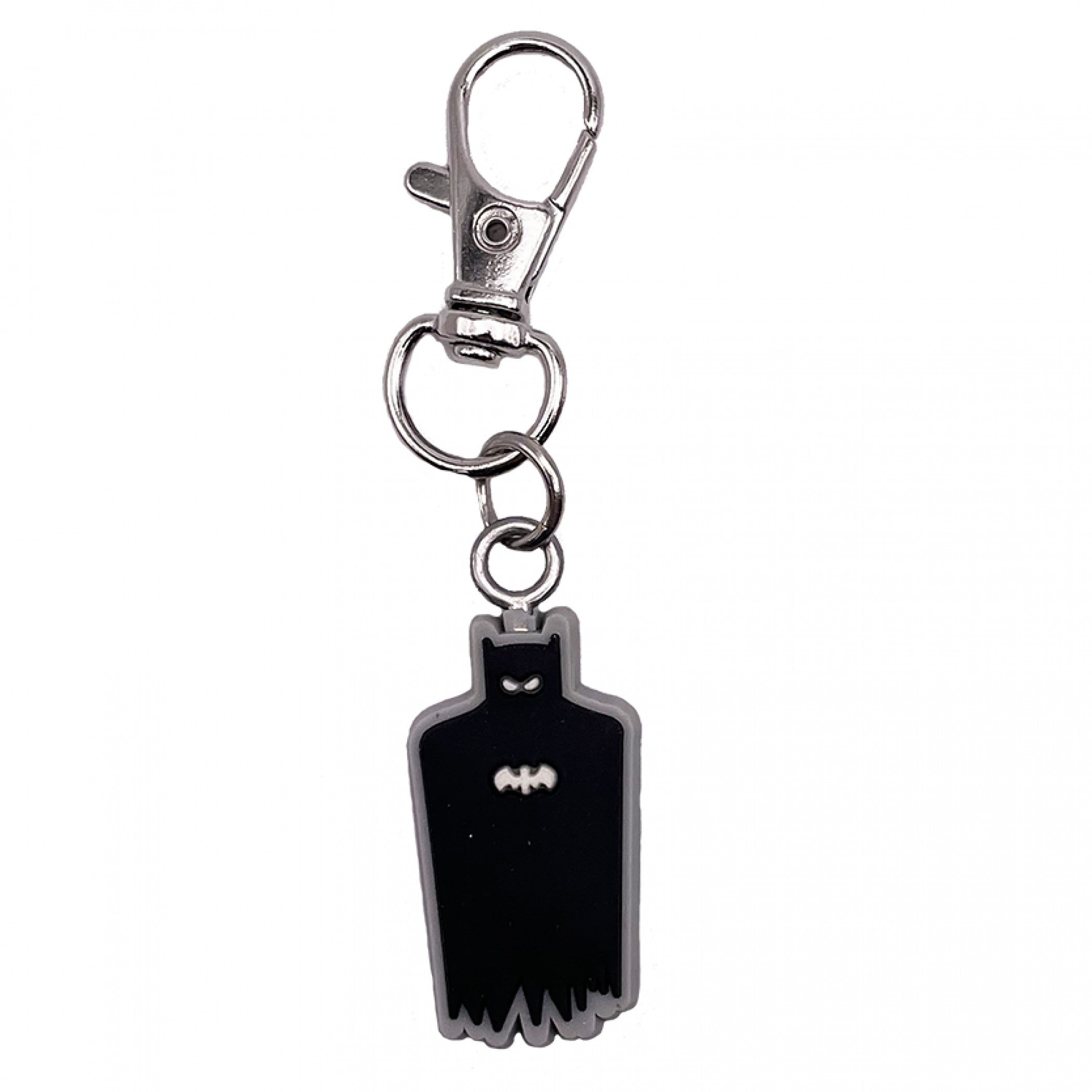 Batman Silhouette Rubber Keychain