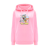 Tom & Jerry Pink Hoodie