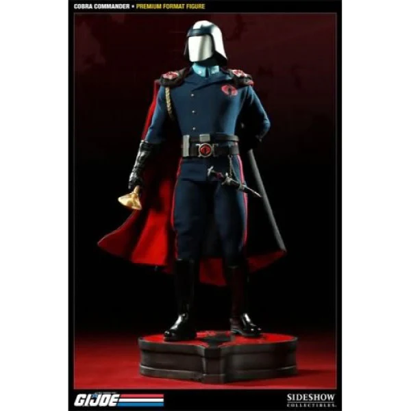 Sideshow Collectibles G.I Joe Premium Format Figure Cobra Commander
