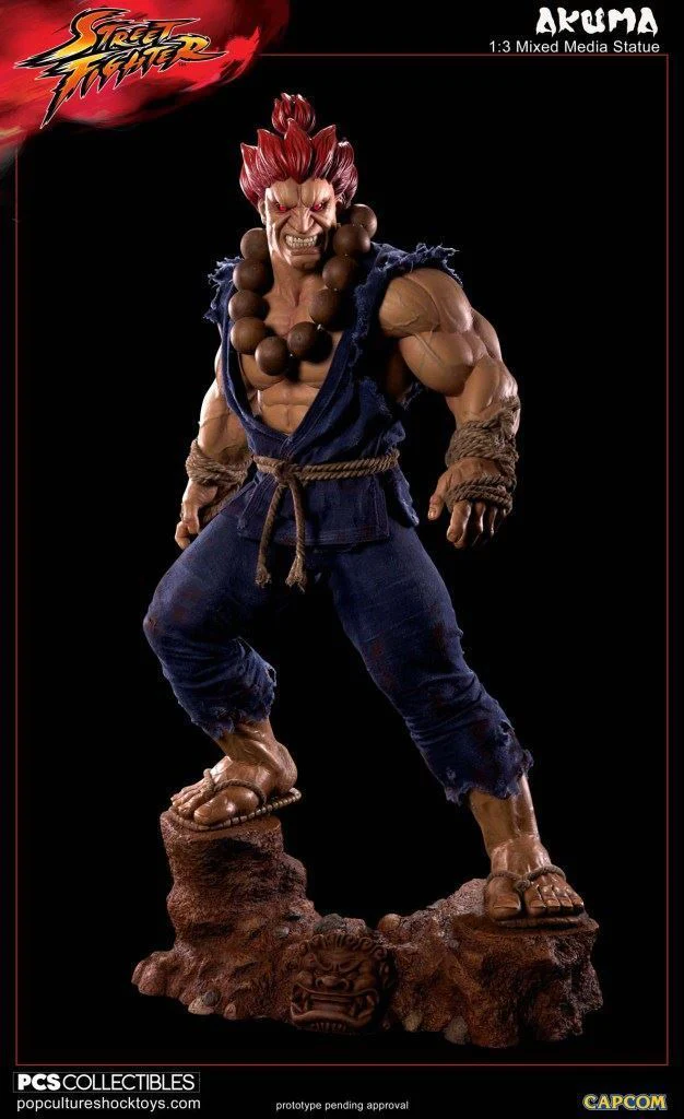 Street Fighter 1/3 Scale Statue Akuma
