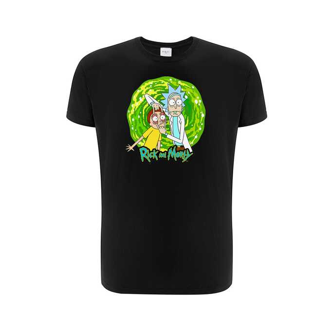 Rick and Morty Black T-shirt