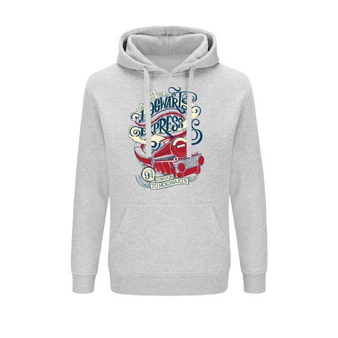 Harry Potter Gray Hogwartss Express Hoodie