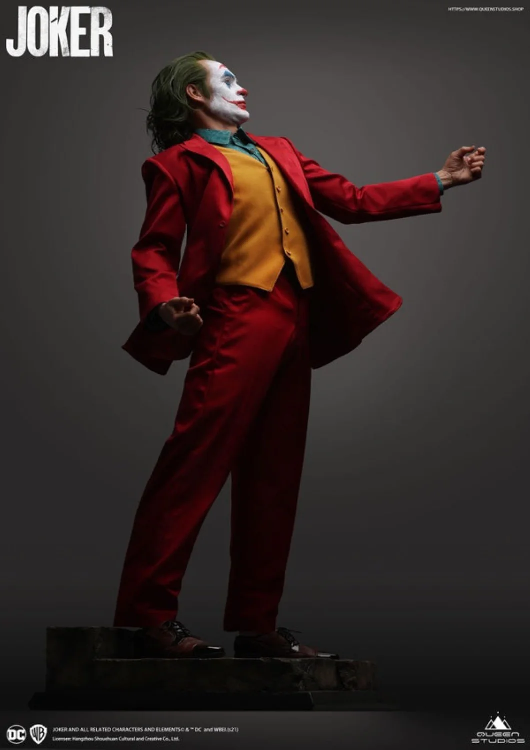 QUEEN STUDIOS DC JOKER 2019 1/2 STATUE