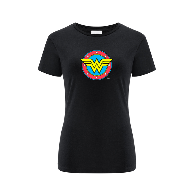 Wonder Woman DC Black T-Shirt