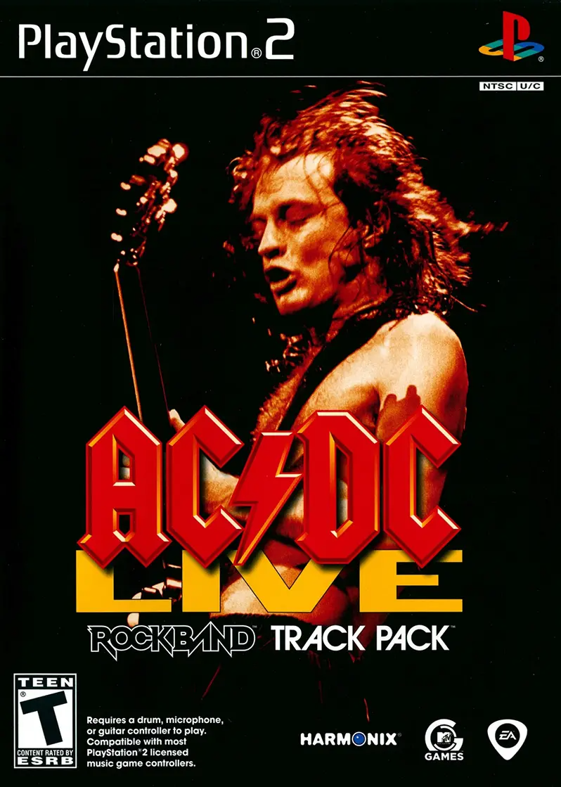 AC/DC Live: Rock Band Track Pack Playstation 2