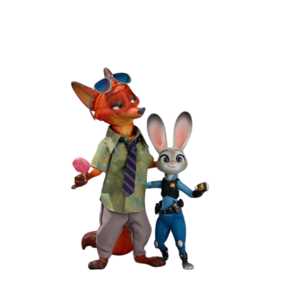 Zootopia 1/8 Nick & Judy