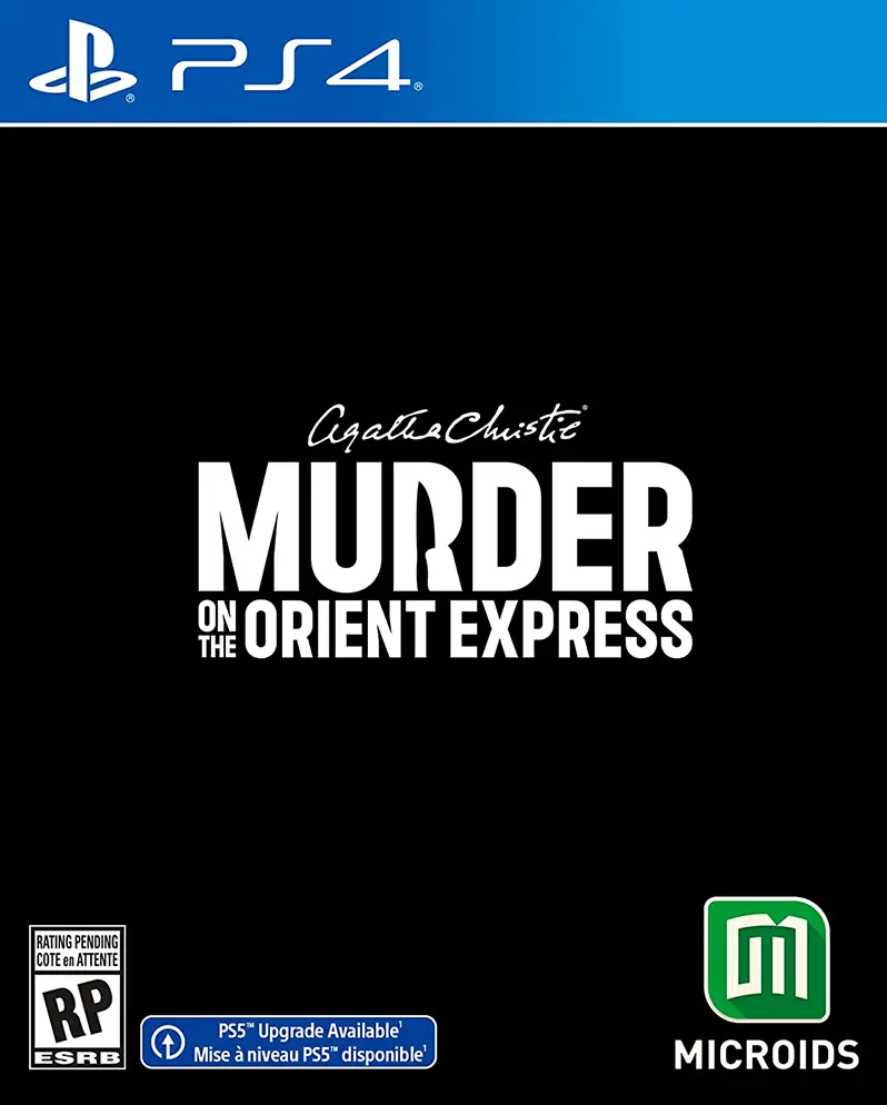 Agatha Christie Murder on the Orient Express PLAYSTATION 4