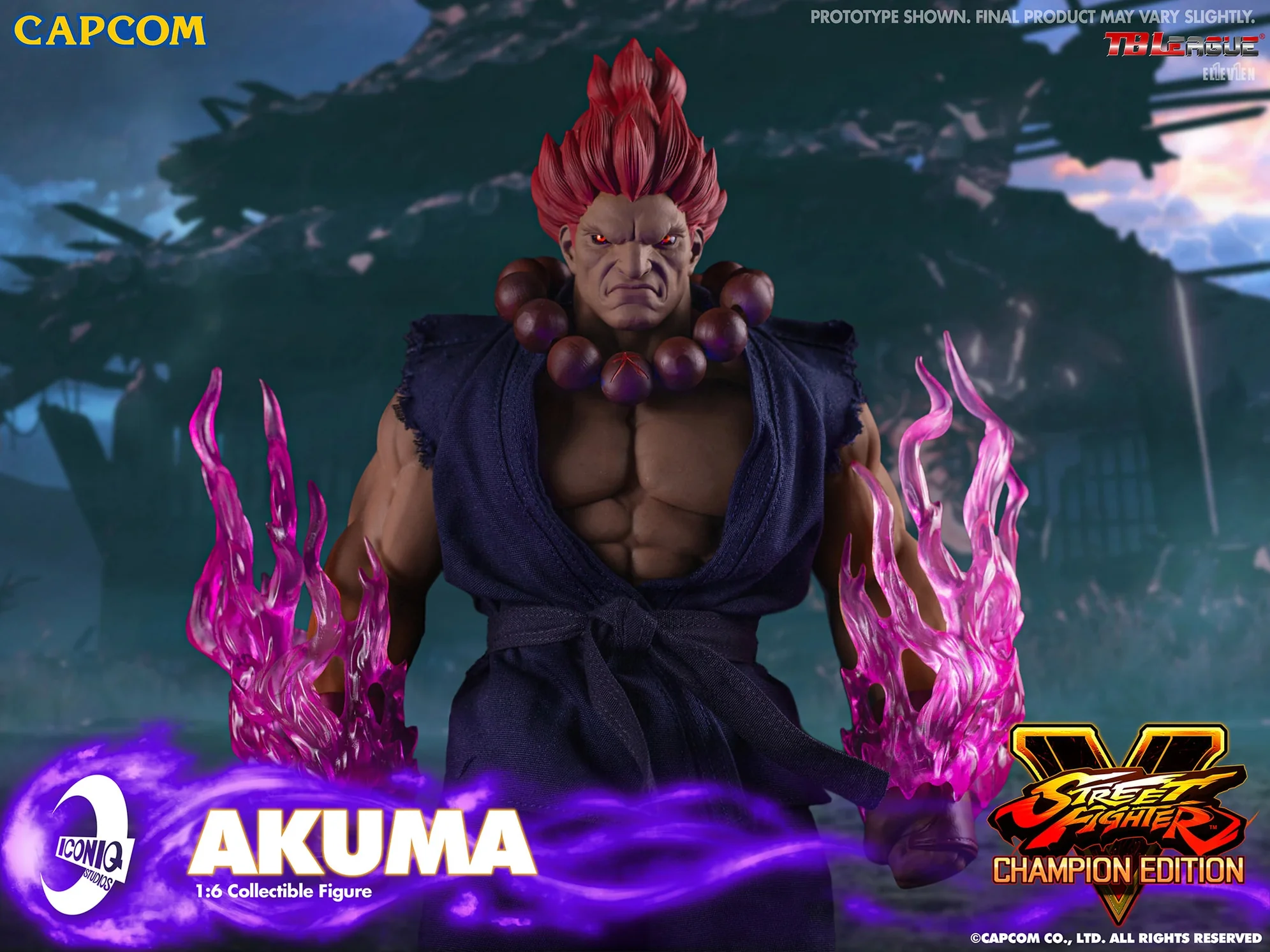Street Fighter V Iconiq Gaming Series Akuma 1/6 Scale Collectible Figure