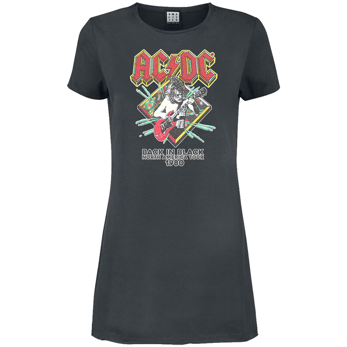 ACDC North America Tour 80 T-Shirt Dress