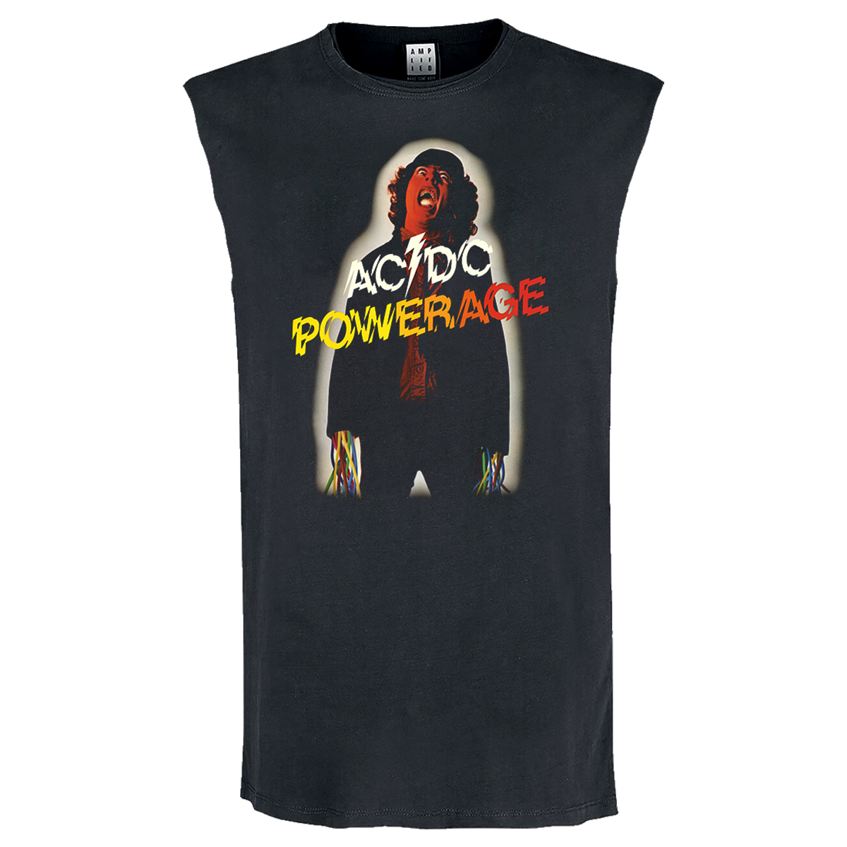 ACDC Powerage Album Cover Sleeveless T-Shirt