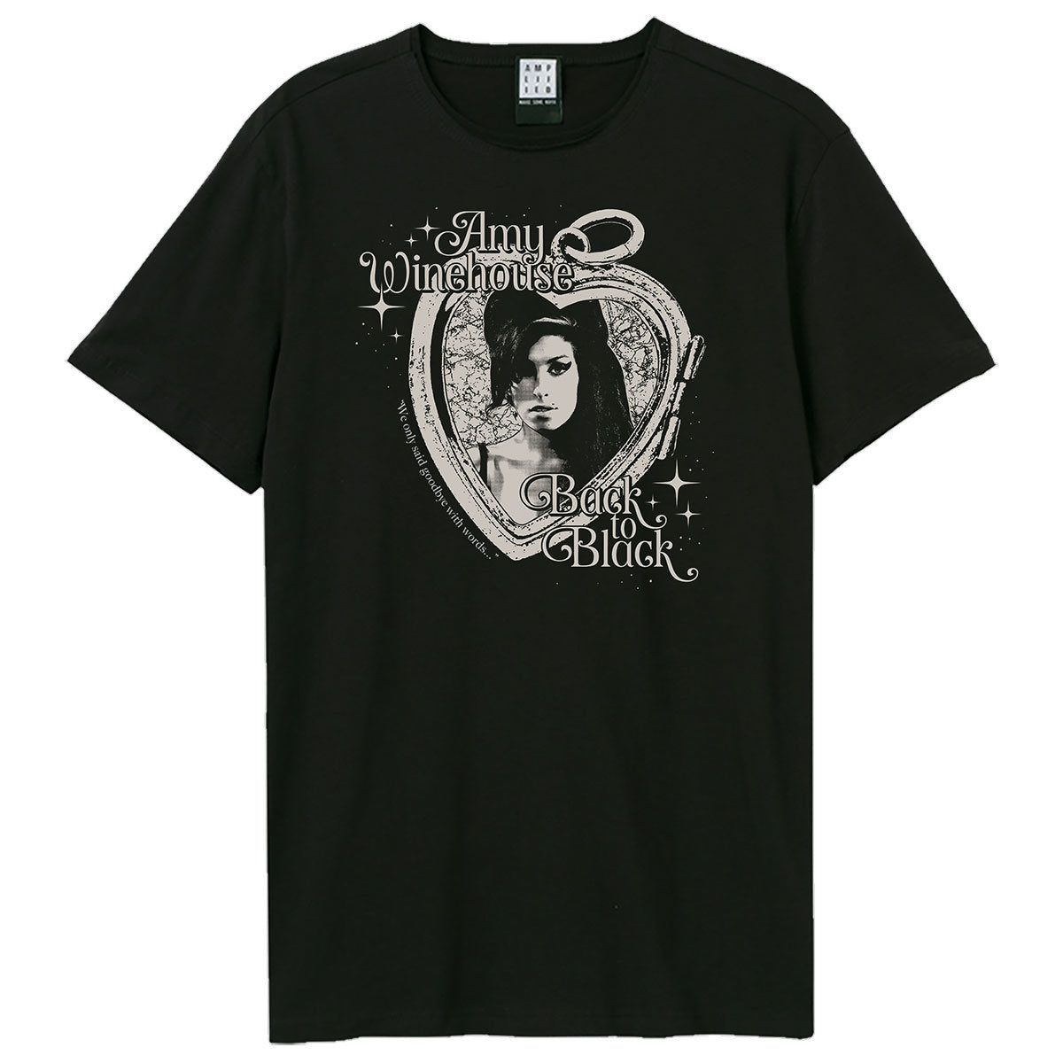 Amy Winehouse Heart Frame T-Shirt