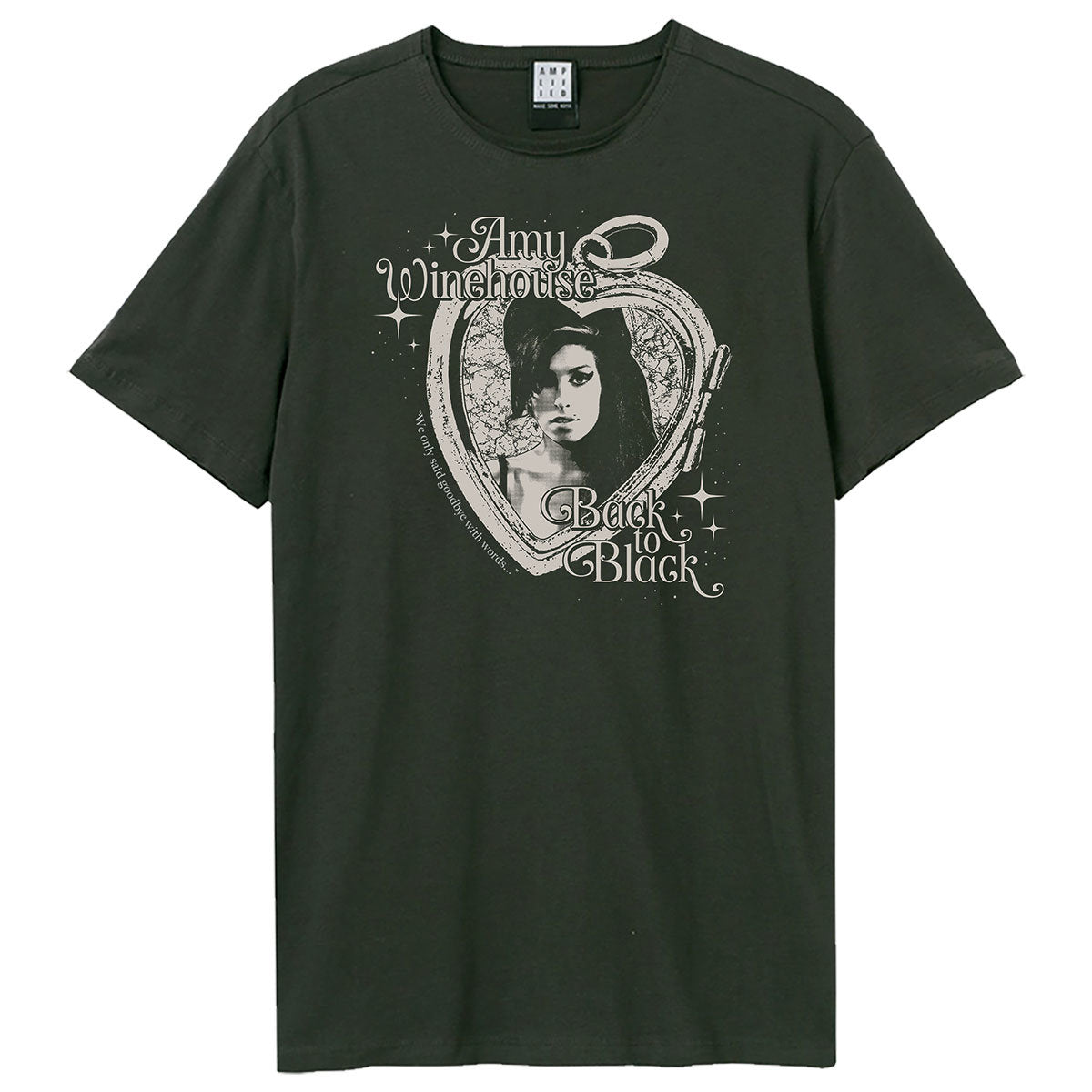 Amy Winehouse Heart Frame T-Shirt