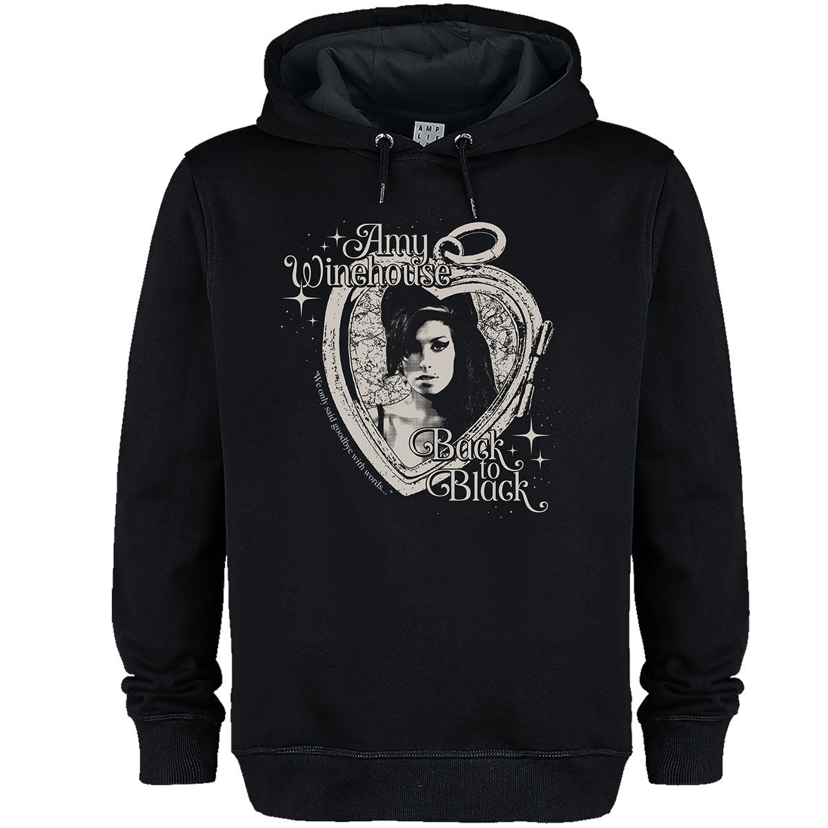 Amy Winehouse Heart Frame Hoodie