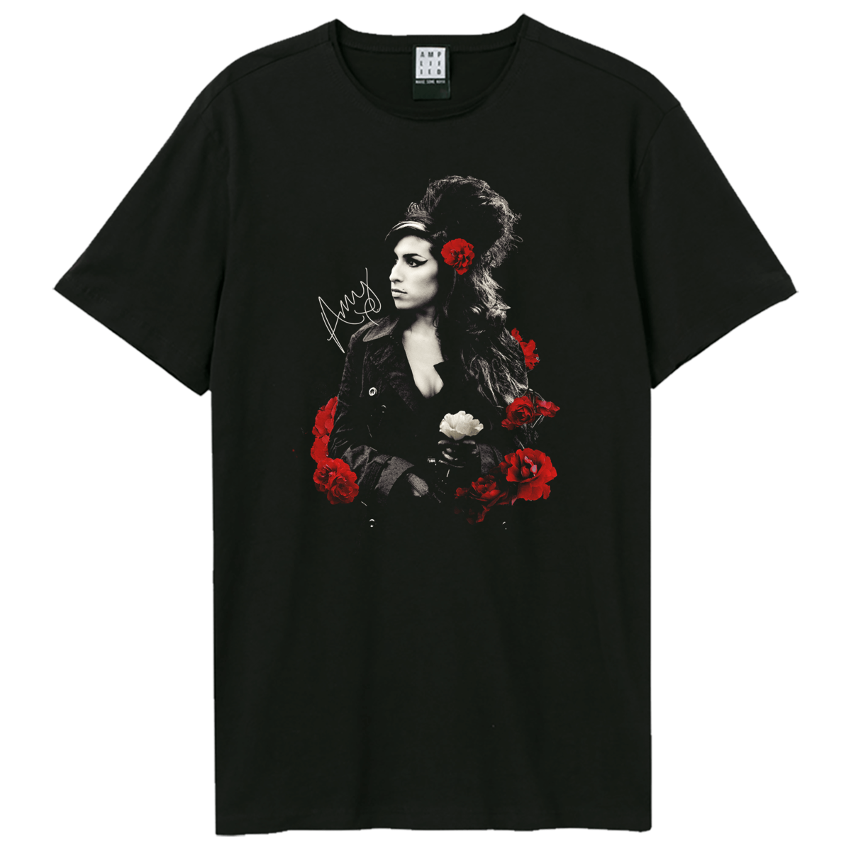 Amy Winehouse Poses With Roses T T-Shirt