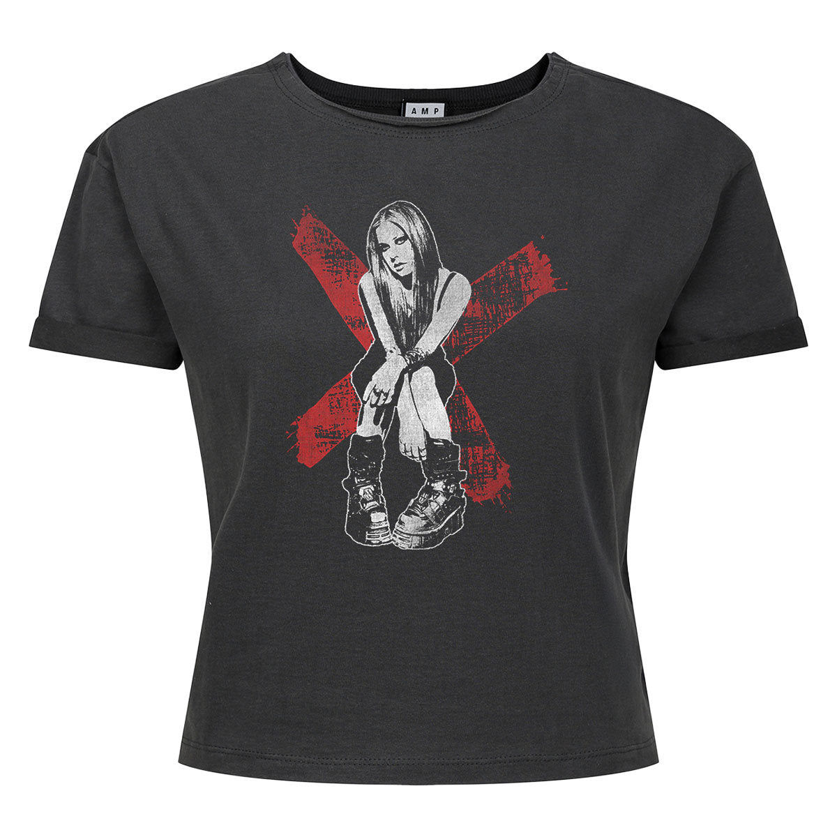 Avril Lavigne Under My Skin Ladies Crop Top T-shirt
