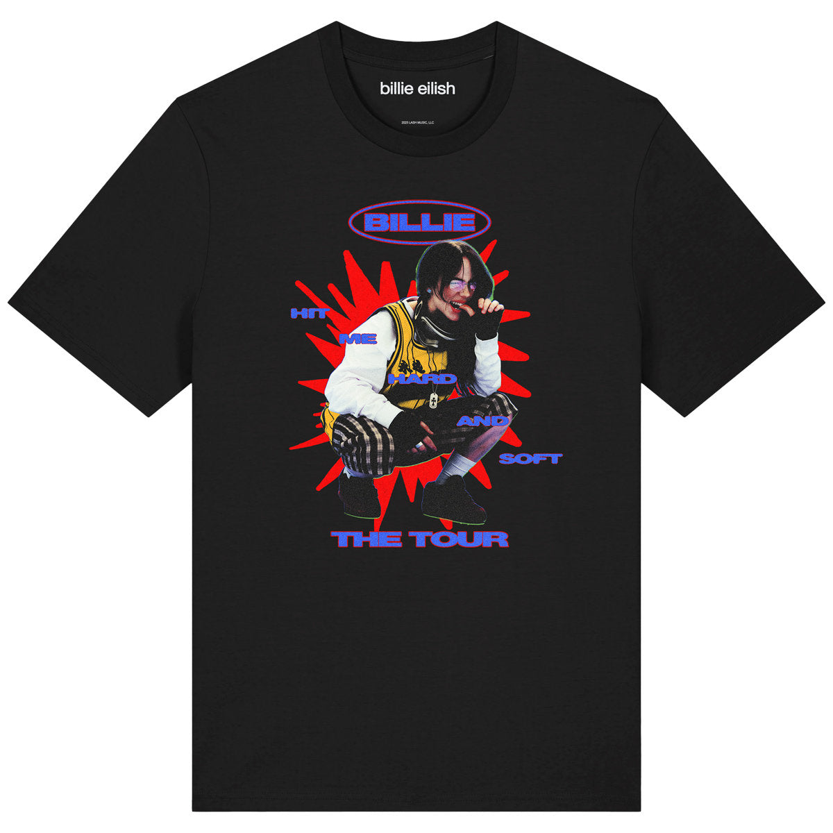 Billie Eilish Hit Me Hard And Soft T-shirt