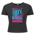Billy Joel Piano Ladies Crop Top T-Shirt