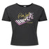 Billy Joel Tour 87 Ladies Crop Tee T-Shirt