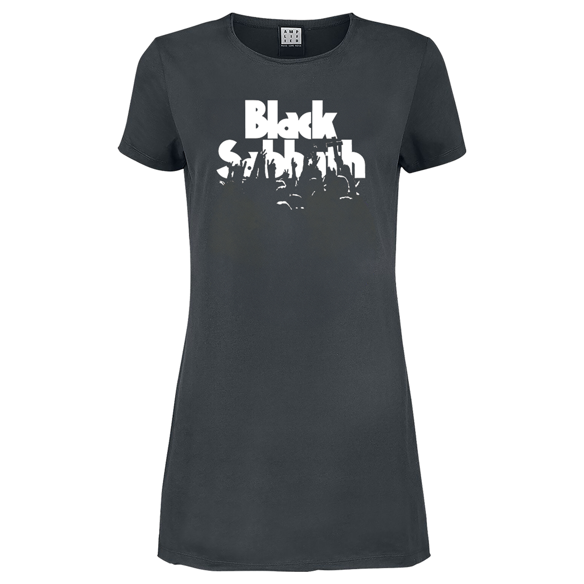 Black Sabbath Crowd Ladies T-Shirt Dress