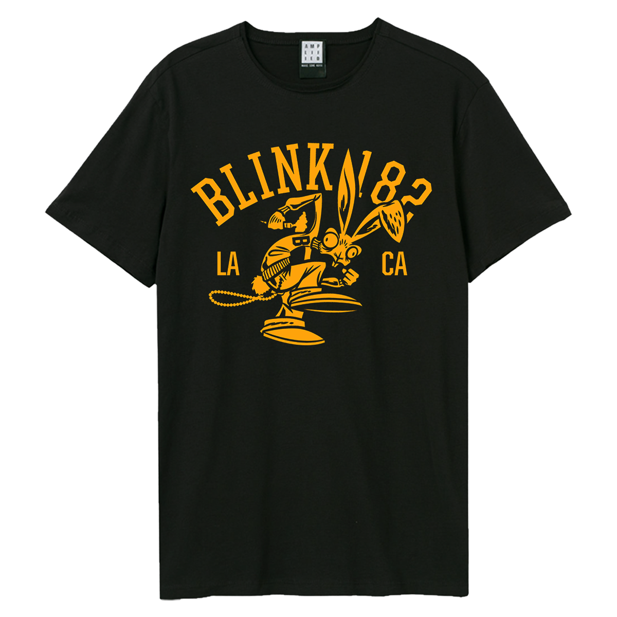 Blink 182 Collegiate Bunny T-Shirt