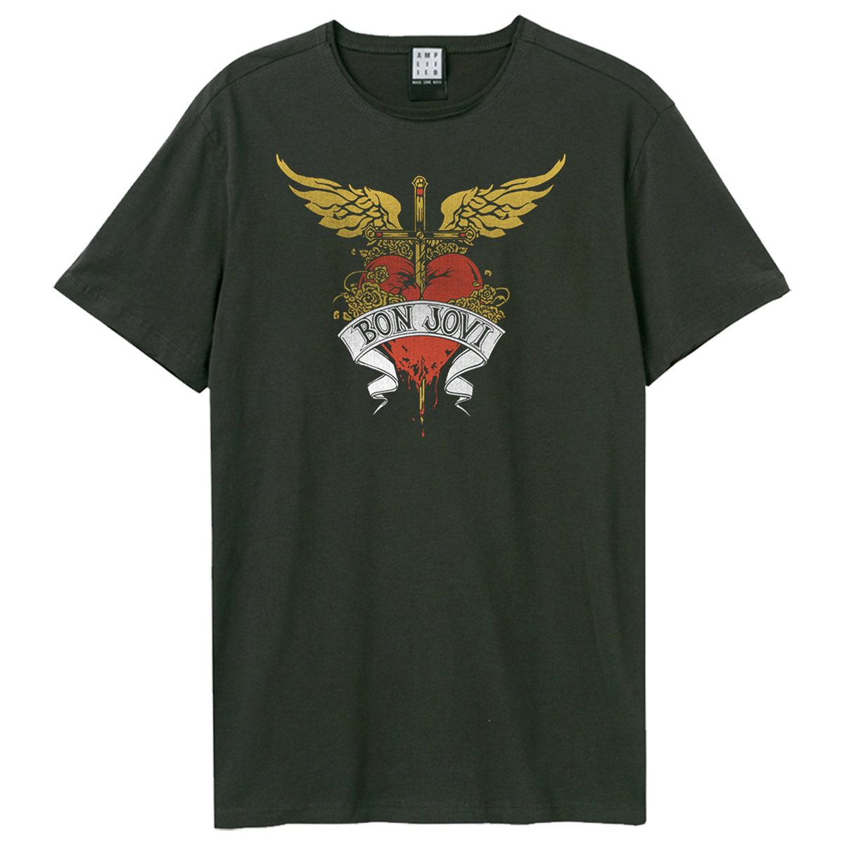 Bon Jovi Heart And Dagger T-Shirt