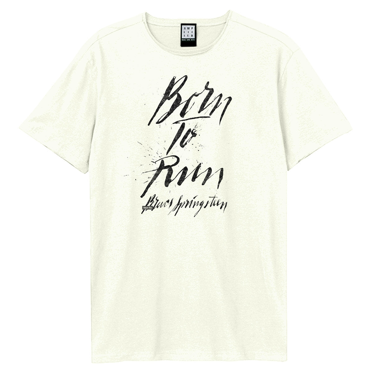 Bruce Springsteen Born To Run Slogan T-Shirt