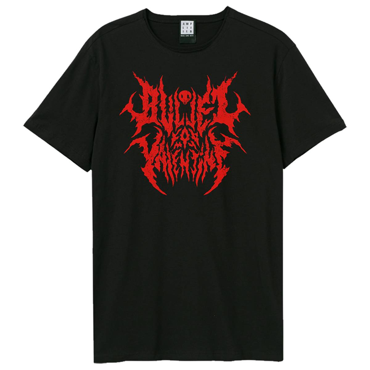 Bullet For My Valentine Black Metal Font T-Shirt