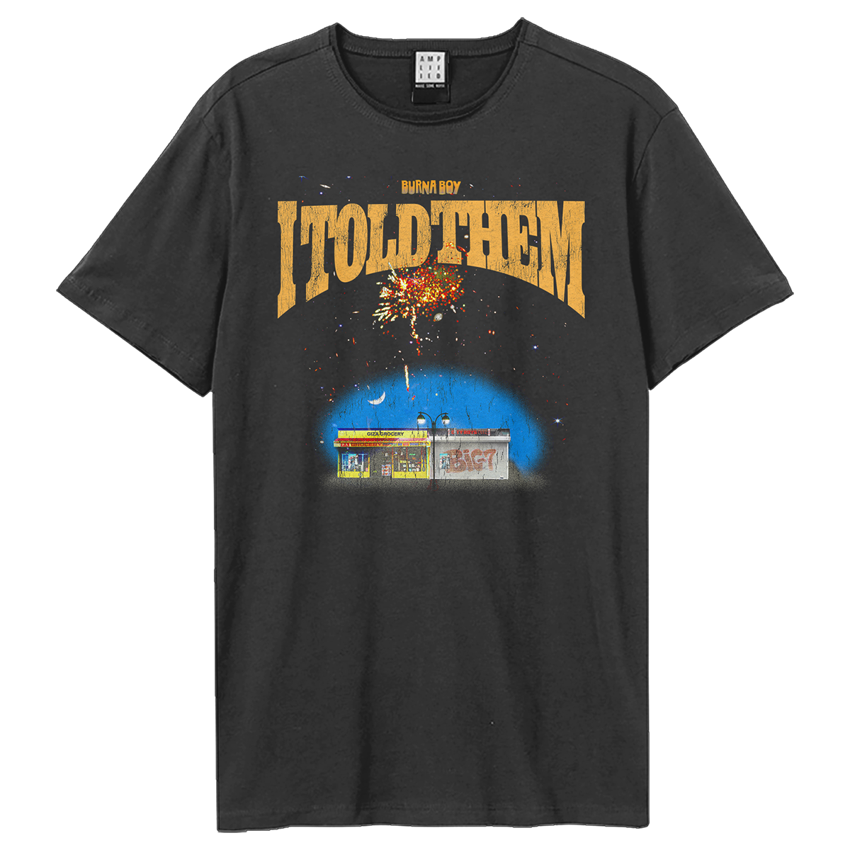 Burna Boy I Told Them Fireworks T-shirt