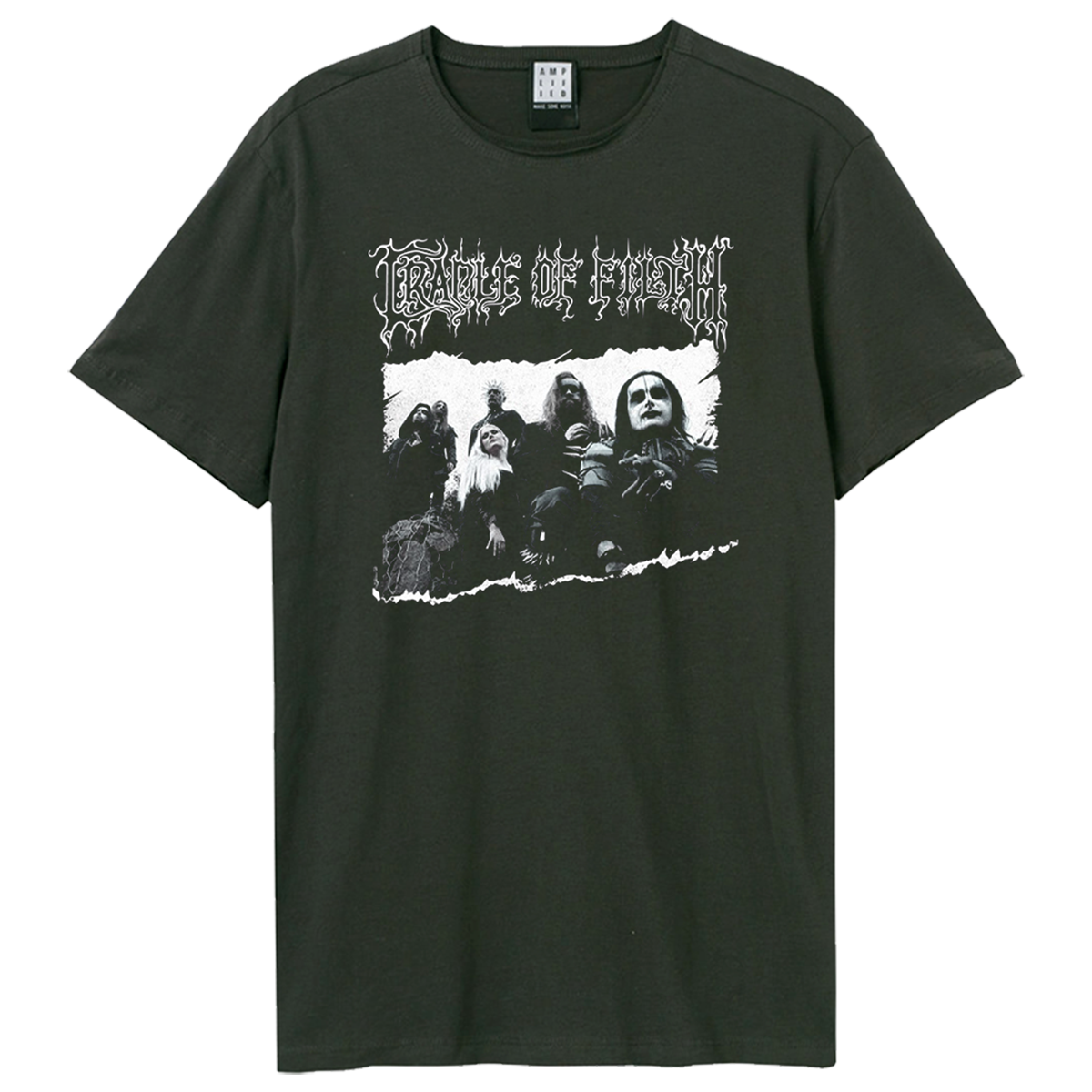 Cradle Of Filth Black and White Print T-SHIRT