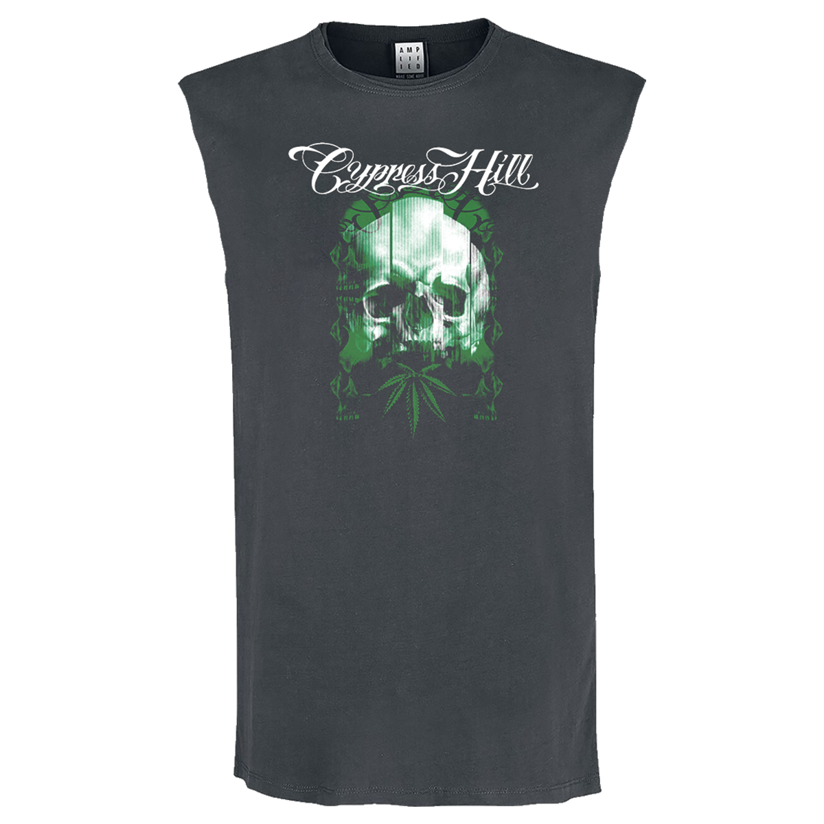 Cypress Hill Glitched Skull Sleeveless T-shirt