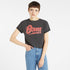David Bowie Logo Crop Top