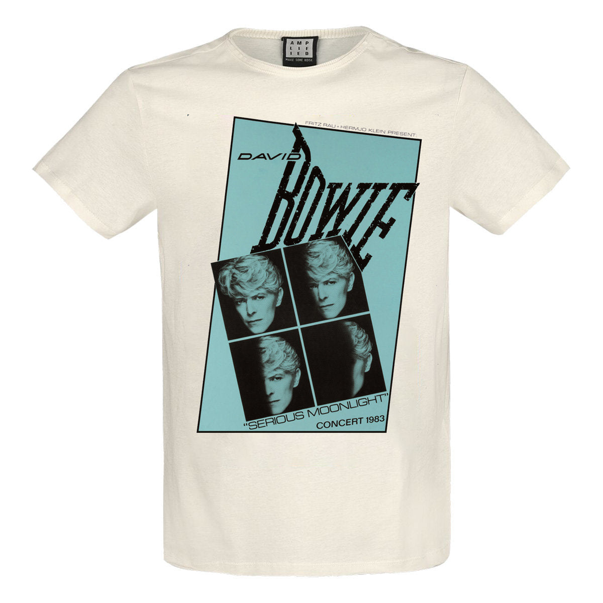 David Bowie Serious Moonlight Quad T-Shirt