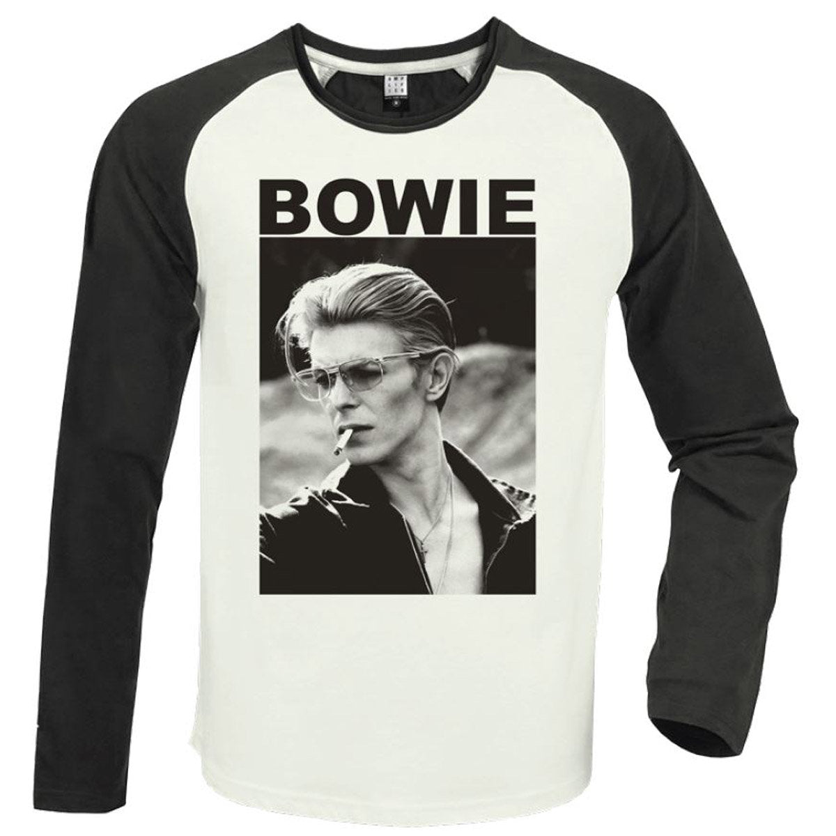 David Bowie Cigarette Baseball T-Shirt