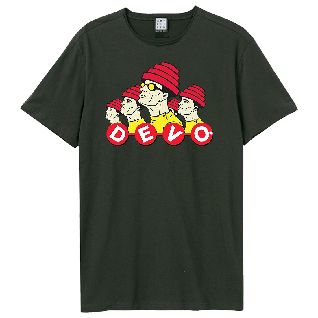 Devo Colour With Dancing Letters T T-Shirt