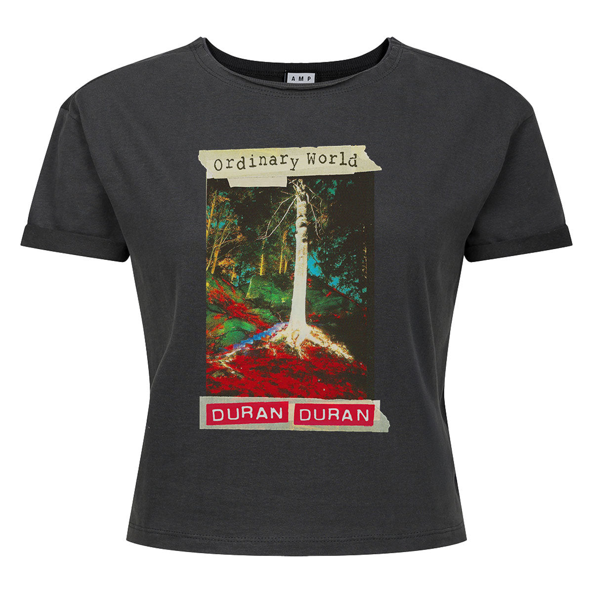 Duran Duran Ordinary World Ladies Crop Tees T-Shirt