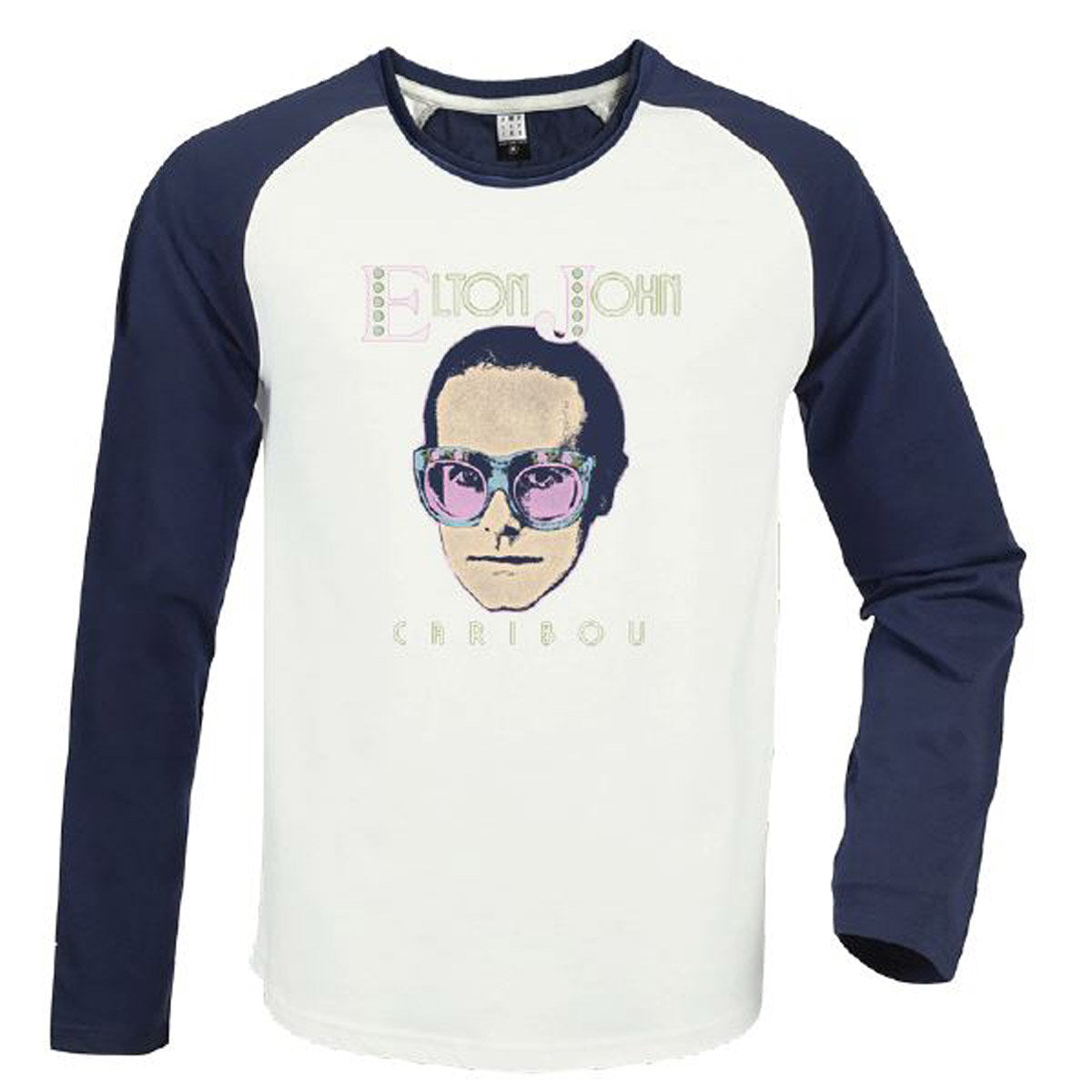 Elton John Caribou Face Baseball T-Shirt