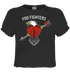 Foo Fighters Eagle Tattoo Ladies Crop Top